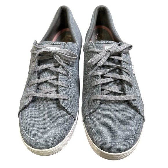 Keds Women’s US11 Ortholite Gray Canvas Lace Up Sneakers - Picture 7 of 10